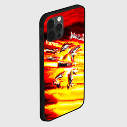 Чехол для iPhone 12 Pro Firepower - Judas Priest, цвет: 3D-черный — фото 2