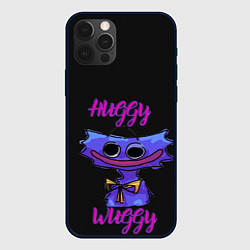 Чехол для iPhone 12 Pro Poppy Playtime: Huggy, цвет: 3D-черный