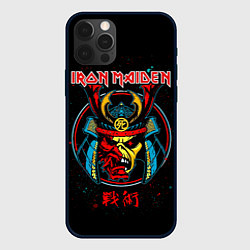 Чехол для iPhone 12 Pro Iron Maiden - Senjutsu, цвет: 3D-черный