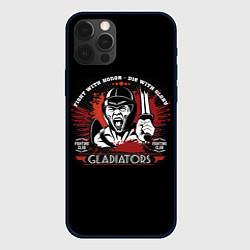 Чехол для iPhone 12 Pro GLADIATORS, цвет: 3D-черный