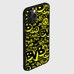 Чехол для iPhone 12 Pro BVB 09 - BORUSSIA Боруссия Дортмунд, цвет: 3D-черный — фото 2