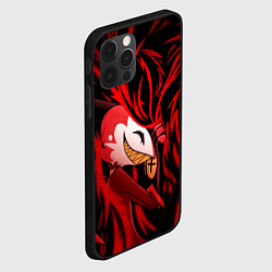 Чехол для iPhone 12 Pro АДСКИЙ БОСС Helluva Boss, цвет: 3D-черный — фото 2