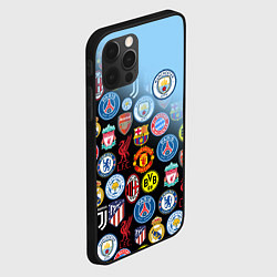 Чехол для iPhone 12 Pro МАНЧЕСТЕР СИТИ MANCHESTER CITY, цвет: 3D-черный — фото 2