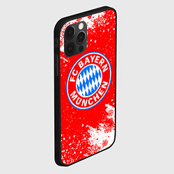 Чехол для iPhone 12 Pro НОВОГОДНИЙ BAYERN MUNCHEN СВИТЕР НОВОГОДНИЙ, цвет: 3D-черный — фото 2