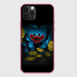 Чехол для iPhone 12 Pro POPPY PLAYTIME ПОППИ ПЛЕЙТАЙМ КУ-КУ, цвет: 3D-малиновый