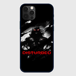 Чехол для iPhone 12 Pro DISTURBED THE GUY ЛИЦО ДЕМОНА, цвет: 3D-черный