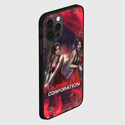 Чехол для iPhone 12 Pro UMBRELLA CORP АМБРЕЛЛА КОРП RESIDENT EVIL, цвет: 3D-черный — фото 2