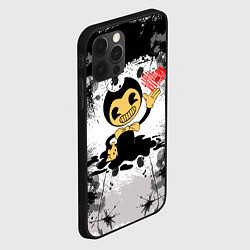 Чехол для iPhone 12 Pro BENDY LOVE БЕНДИ С СЕРДЦЕМ, цвет: 3D-черный — фото 2