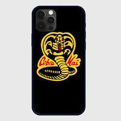 Чехол для iPhone 12 Pro Cobra Kai - Кобра Кай, цвет: 3D-черный