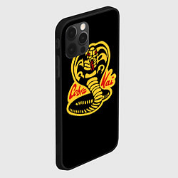 Чехол для iPhone 12 Pro Cobra Kai - Кобра Кай, цвет: 3D-черный — фото 2