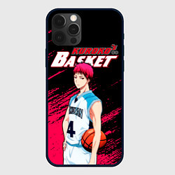 Чехол для iPhone 12 Pro Kuroko no Basuke, Akashi Seijuro Сейджуро Акаши, цвет: 3D-черный