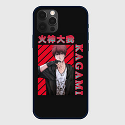 Чехол для iPhone 12 Pro Тайга Кагами Taiga Kagami, цвет: 3D-черный