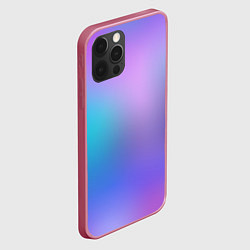 Чехол для iPhone 12 Pro Радужное Размытие, цвет: 3D-малиновый — фото 2