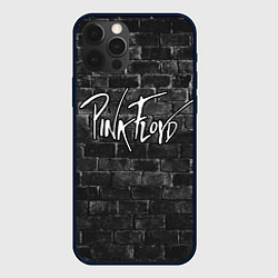 Чехол для iPhone 12 Pro PINK FLOYD - ПИНК ФЛОЙД КИРПИЧНАЯ СТЕНА, цвет: 3D-черный