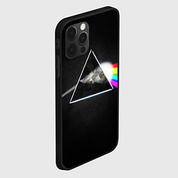 Чехол для iPhone 12 Pro PINK FLOYD - ПИНК ФЛОЙД ГЛИТЧ, цвет: 3D-черный — фото 2