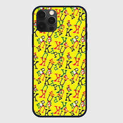 Чехол для iPhone 12 Pro PUNK - PUNK - PUNK, цвет: 3D-черный