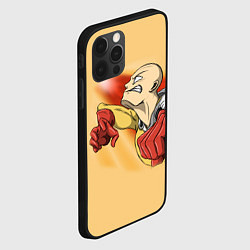 Чехол для iPhone 12 Pro Сайтама - One Punch Man, цвет: 3D-черный — фото 2