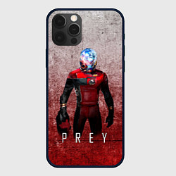 Чехол iPhone 12 Pro Prey Grey and blood