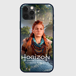 Чехол для iPhone 12 Pro Элой дикий лес Horizon, цвет: 3D-черный