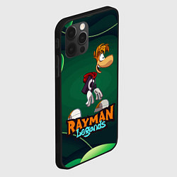 Чехол для iPhone 12 Pro Rayman Legends Green, цвет: 3D-черный — фото 2