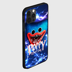 Чехол для iPhone 12 Pro POPPY PLAYTIME ХАГГИ ВАГГИ ЛИЦО, цвет: 3D-черный — фото 2