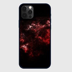 Чехол для iPhone 12 Pro Красный космос Red space, цвет: 3D-черный