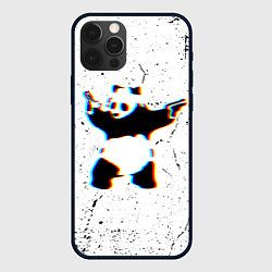 Чехол iPhone 12 Pro Banksy Panda with guns Бэнкси