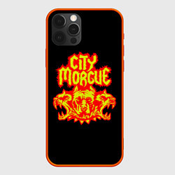 Чехол для iPhone 12 Pro ZillaKami x SosMula City Morgue Цербер, цвет: 3D-красный