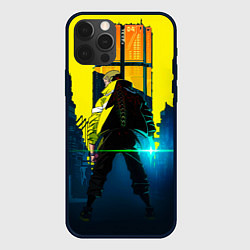 Чехол для iPhone 12 Pro Anime Cyberpunk, цвет: 3D-черный