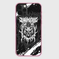 Чехол для iPhone 12 Pro Babymetal baby metal, цвет: 3D-малиновый