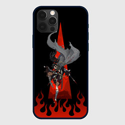 Чехол для iPhone 12 Pro Летящая Хяккимару, цвет: 3D-черный