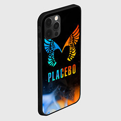 Чехол для iPhone 12 Pro Placebo, Logo, цвет: 3D-черный — фото 2