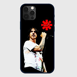 Чехол для iPhone 12 Pro Red Hot Chili Peppers RHCP, цвет: 3D-черный