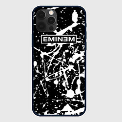 Чехол для iPhone 12 Pro Eminem Эминема, цвет: 3D-черный