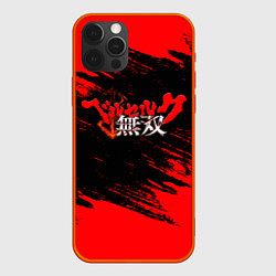 Чехол для iPhone 12 Pro BERSERK БЕРСЕРК ЛОГОТИП, цвет: 3D-красный
