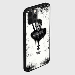 Чехол для iPhone 12 Pro БЕРСЕРК BERSERK, цвет: 3D-черный — фото 2
