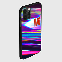 Чехол для iPhone 12 Pro Neon pattern Mad, цвет: 3D-черный — фото 2