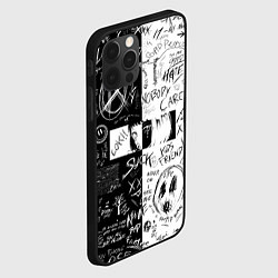 Чехол для iPhone 12 Pro Anime BLACK WHITE EYES, цвет: 3D-черный — фото 2