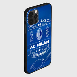 Чехол для iPhone 12 Pro AC Milan Legends, цвет: 3D-черный — фото 2