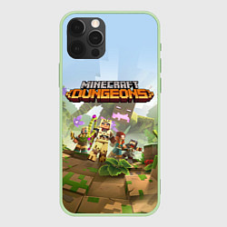 Чехол iPhone 12 Pro Minecraft Dungeons Heroes Video game