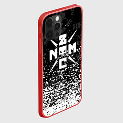 Чехол для iPhone 12 Pro Noize mc брызги, цвет: 3D-красный — фото 2