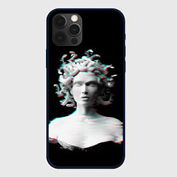 Чехол для iPhone 12 Pro Горгона медуза medusa gorgon, цвет: 3D-черный