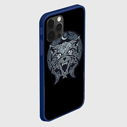Чехол для iPhone 12 Pro Gaupe, цвет: 3D-тёмно-синий — фото 2