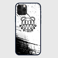 Чехол для iPhone 12 Pro Radiohead лого, цвет: 3D-черный