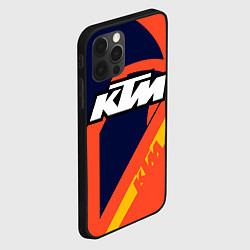 Чехол для iPhone 12 Pro KTM VINTAGE SPORTWEAR, цвет: 3D-черный — фото 2