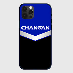 Чехол для iPhone 12 Pro ЧАНГАН - CHANGAN - ФОРМА, цвет: 3D-черный