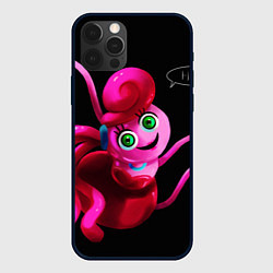 Чехол для iPhone 12 Pro POPPY PLAYTIME - Mommy long legs Мама длинные ноги, цвет: 3D-черный