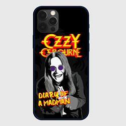 Чехол для iPhone 12 Pro OZZY OSBOURNE ОЗЗИ ОСБОРН, цвет: 3D-черный