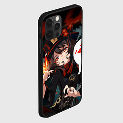 Чехол для iPhone 12 Pro ХУ ТАО УЛЬТУЕТ HU TAO ГЕНШИН, цвет: 3D-черный — фото 2