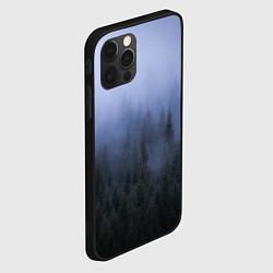 Чехол для iPhone 12 Pro Лес в ночи, цвет: 3D-черный — фото 2